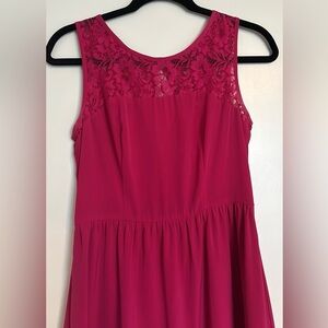 American Eagle Pink Lace Dress